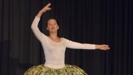 Balletttänzerin Pauline Weiss